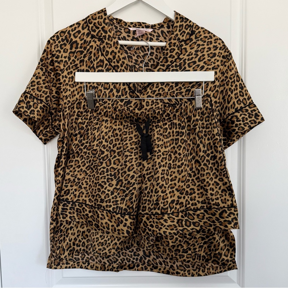 Victoria’s Secret Glazed Satin Short Pajama Set